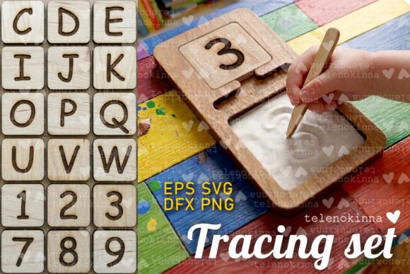Download Tracing Set | Educational Set for Kids - Set Collection