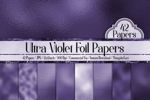 Download Ultra Violet Metallic Foil Papers - Foil Collection