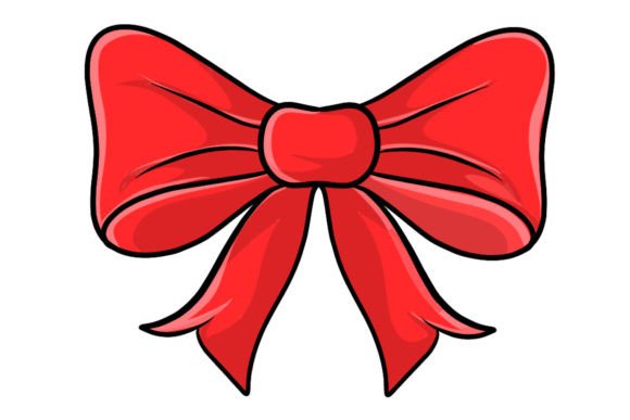 Download Christmas Bow Vector Illustration - Christmas bow vector Collection